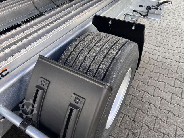 Tipphenger Möslein TTD 19 B  19 t Tandemkipper- Tieflader hydraulischer Klappe Breitbereifung