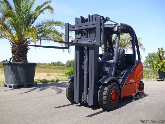 Gabelstapler Linde H35D-X393 TRIPLEX - SEITENSCHIEBER - UVV