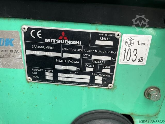 Montacargas de GLP Mitsubishi FG18N