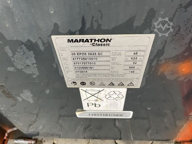 Elektrikli 3 tekerlekli forklift Linde E16-02