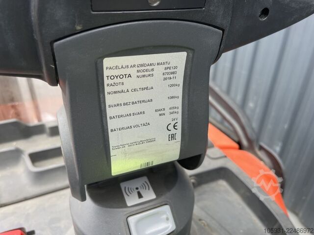 Penumpuk berdiri BT SPE120