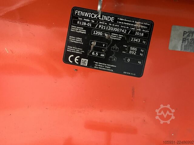 Truk reach Linde R12B-01