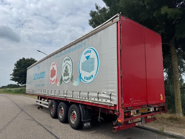 Curtain sided Pacton T3-001 ALU Borden / SAF Disc / NL Trailer / APK...