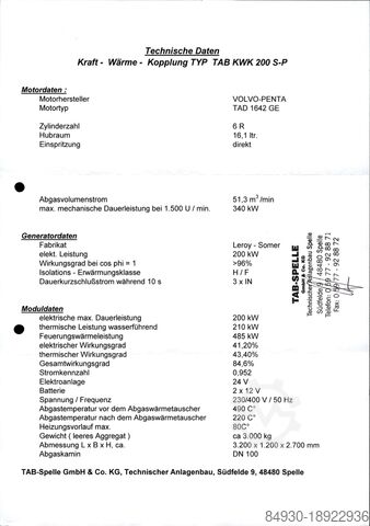 Standardna tegljač Volvo-Penta TAD 1642 GE
