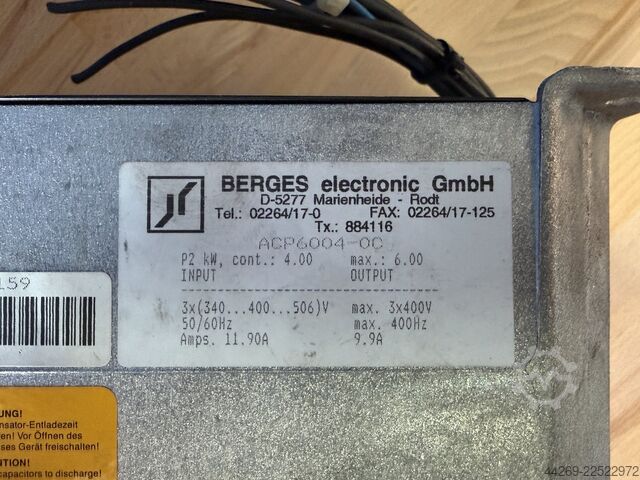 Konvertues frekuence Berges, tipi ACP6004-OC Berges ACP6004-OC