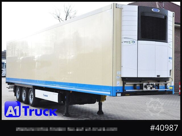 Külmikpoolhaagis KRONE SDR 27 Carrier 1950 Mt., Lift, Multitemp.