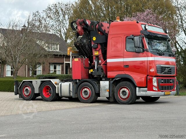 Standard-SZM Volvo FH 8x2 KRAAN PALFINGER 74tm/Flyjib /LIER/WINCH!...
