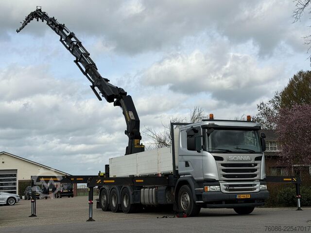 Kranwagen Scania G450 8x4 triple, PALFINGER PK92002 (92tm) FLYJI...