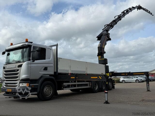 Kranwagen Scania G450 8x4 triple, PALFINGER PK92002 (92tm) FLYJI...