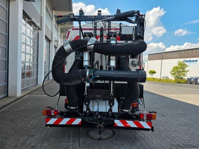 Kamionska čistilica Mercedes-Benz Atego 1323 LKO FAUN VIAJET 6 R H - Heckabsaugung