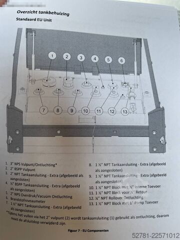 Tároló eszközök Western Global - 10TCG - 1.000 Liter fuel Tank - DPX-31001