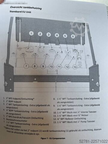 Tároló eszközök Western Global - 20TCG - 2.000 Liter fuel Tank - DPX-31002