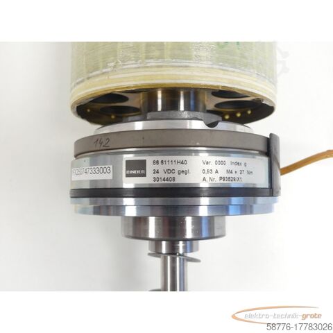 KUKA / Binder Motor KUKA / Binder KUKA Rotor m. Binder 86 61111H40 für 1FK7101-5AZ91-1ZZ9-Z  SN:YFX250747333003