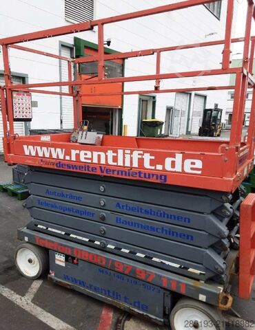 Етапи роботи ножиці Skyjack SJ III 4740 Elektro 13,80m