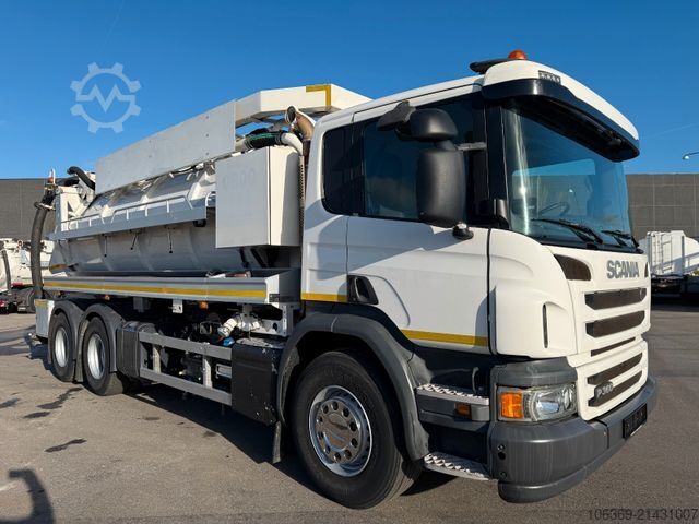 Cistercijsko vozilo za vakuumsko izvlačenje SCANIA P360 6x4 Hvidtved Larsen Flexline 312 Euro 6