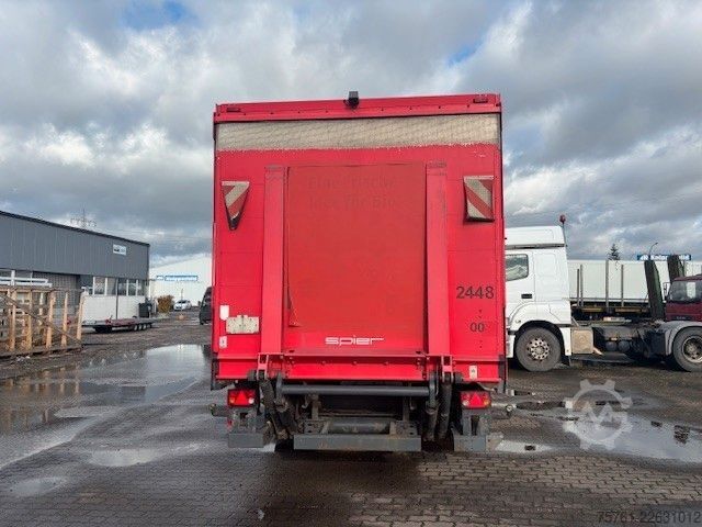 Remolque abierto con toldo SPIER ZGL 290 Hochgekuppelt