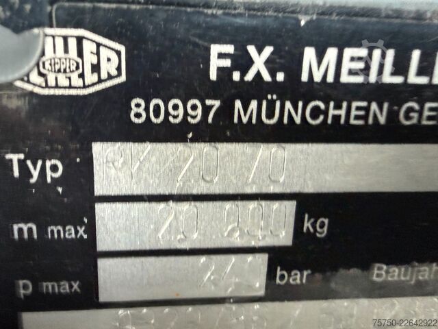 Other MERCEDES-BENZ Actros 2541 6x2 MP 3 Meiller RK 20.70