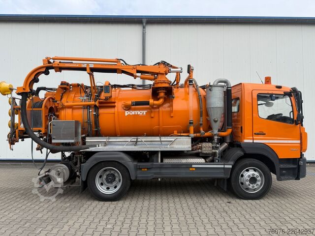 Camión cisterna de vacío MERCEDES-BENZ Atego 1624 Kombi Spüler 6500 L