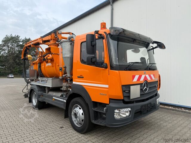Camión cisterna de vacío MERCEDES-BENZ Atego 1624 Kombi Spüler 6500 L