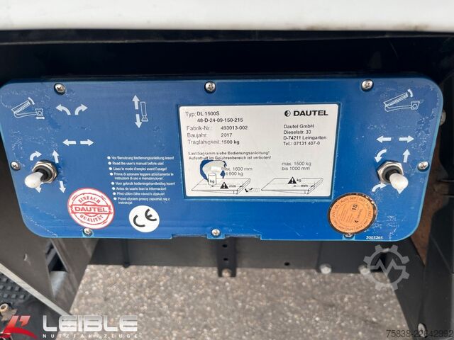 LKW mit Kofferaufbau MERCEDES-BENZ Antos 1832* Koffer-LKW*Dautel LBW*Rufa Aufbau*
