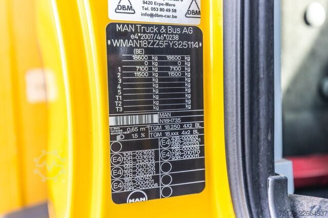 Чемодан MAN TGM 18.250 BL + DHOLLANDIA 2T.