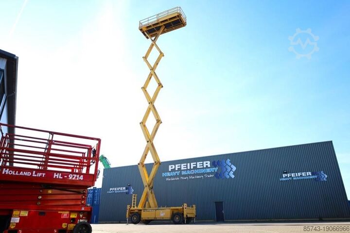 Elevador de tesoura Liftlux SL260-25D4WD Diesel, 4x4 Drive, 9.80m Hydraulic De