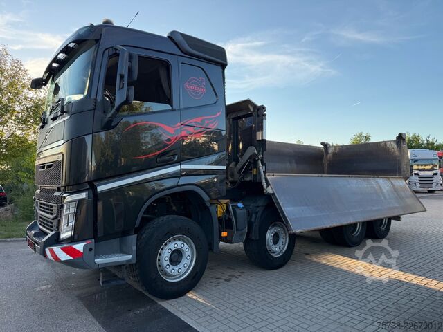 Camion-benne tricar VOLVO FH 500 8x4 Dautel 3-Seiten-Kipper+Bordmatik