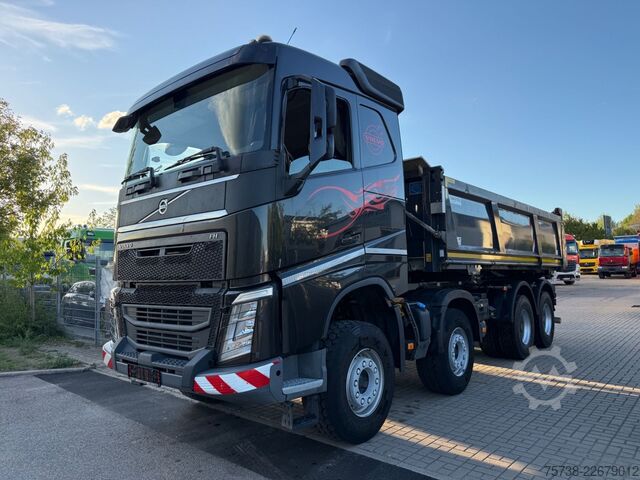 Camion-benne tricar VOLVO FH 500 8x4 Dautel 3-Seiten-Kipper+Bordmatik