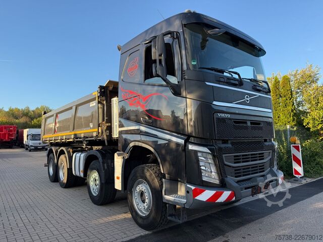 Camion-benne tricar VOLVO FH 500 8x4 Dautel 3-Seiten-Kipper+Bordmatik