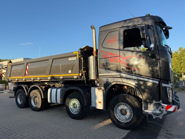 Camion-benne tricar VOLVO FH 500 8x4 Dautel 3-Seiten-Kipper+Bordmatik