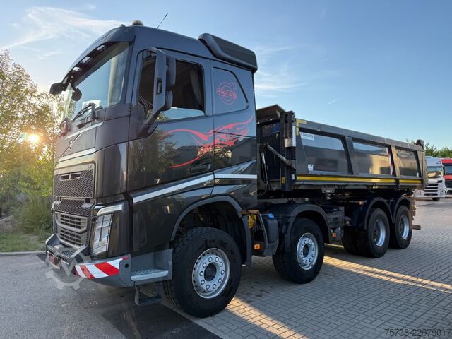 Autocarro ribaltabile VOLVO FH 500 8x4 Dautel 3-Seiten-Kipper+Bordmatik