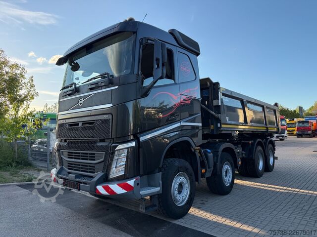 Autocarro ribaltabile VOLVO FH 500 8x4 Dautel 3-Seiten-Kipper+Bordmatik