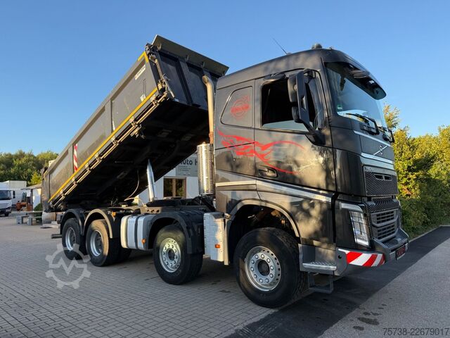 Autocarro ribaltabile VOLVO FH 500 8x4 Dautel 3-Seiten-Kipper+Bordmatik
