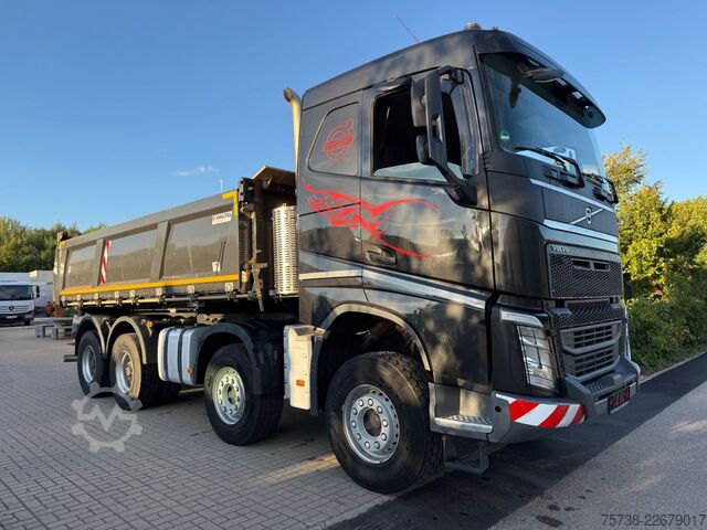 Autocarro ribaltabile VOLVO FH 500 8x4 Dautel 3-Seiten-Kipper+Bordmatik