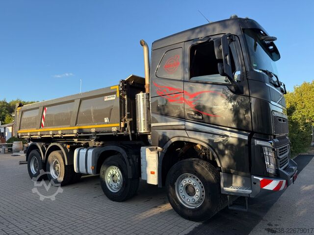 Autocarro ribaltabile VOLVO FH 500 8x4 Dautel 3-Seiten-Kipper+Bordmatik