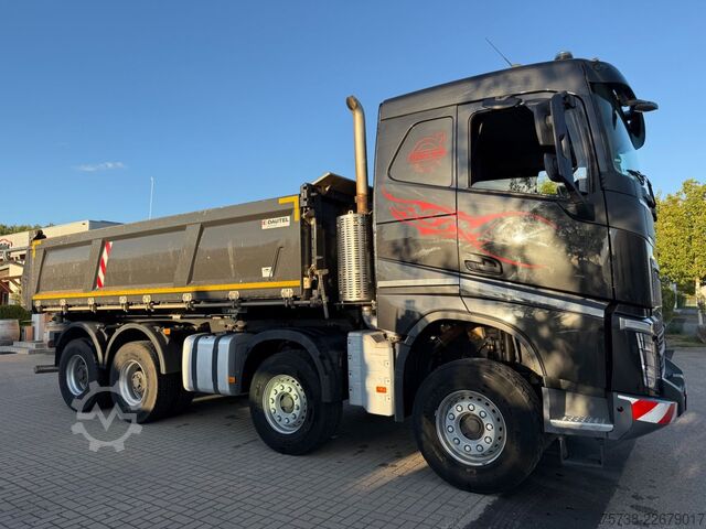 Autocarro ribaltabile VOLVO FH 500 8x4 Dautel 3-Seiten-Kipper+Bordmatik