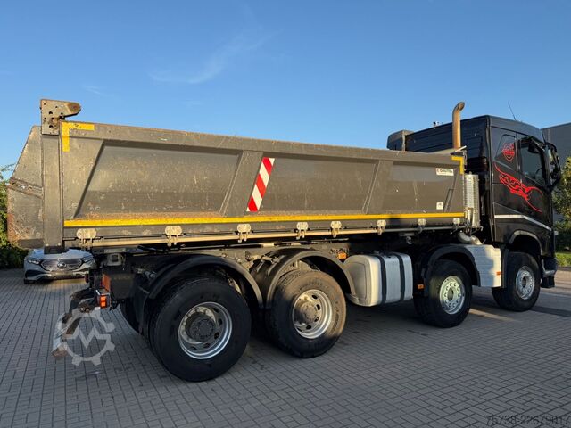 Autocarro ribaltabile VOLVO FH 500 8x4 Dautel 3-Seiten-Kipper+Bordmatik
