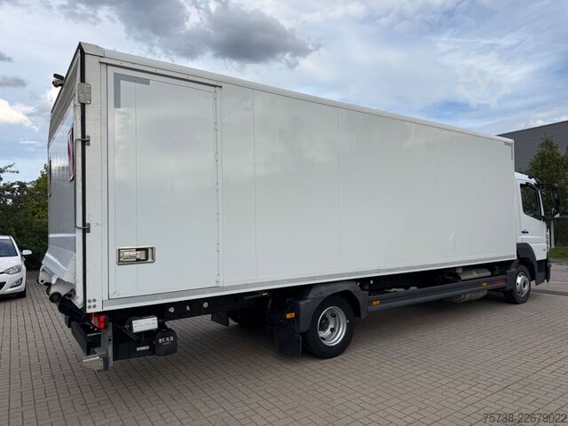 Dobozos furgon MERCEDES-BENZ Atego 821 L Koffer+LBW/Klima/Motorbremse/EURO6D
