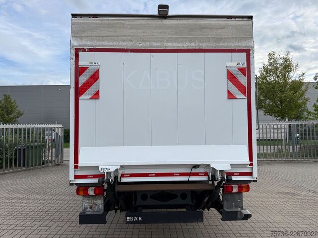 Dobozos furgon MERCEDES-BENZ Atego 821 L Koffer+LBW/Klima/Motorbremse/EURO6D