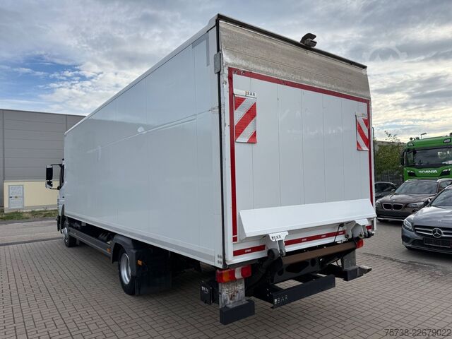 Dobozos furgon MERCEDES-BENZ Atego 821 L Koffer+LBW/Klima/Motorbremse/EURO6D