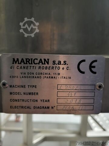 Sala cottura a 2 unità con tini di fermentazione MARICAN L250E3