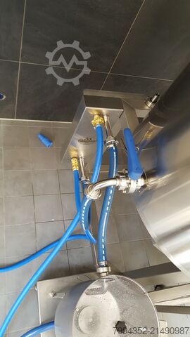 Sala cottura a 2 unità con tini di fermentazione MARICAN L250E3