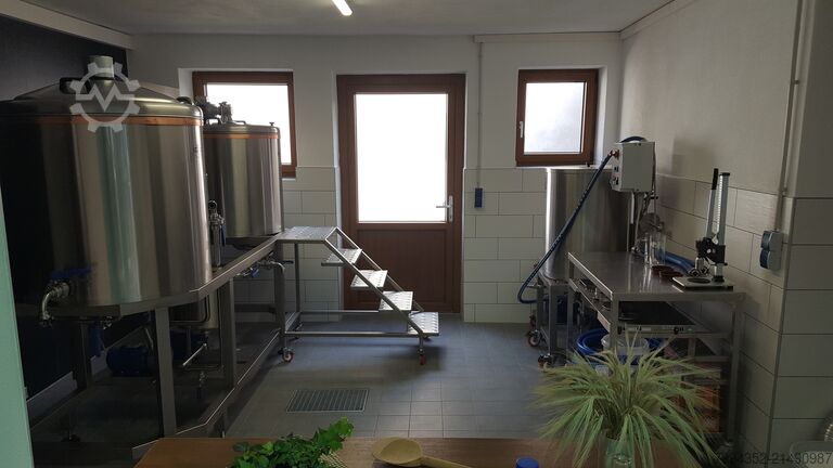 Sala cottura a 2 unità con tini di fermentazione MARICAN L250E3