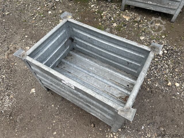 Cinkotas dzelzs kastes 80x50x50 cm  Eisenkisten 80x50x50 cm verzinkt