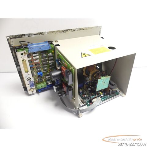 Componente Siemens SINUMERIK 548 025.9015.04 System 3 Bedientafel + Steuerung SN A1452596