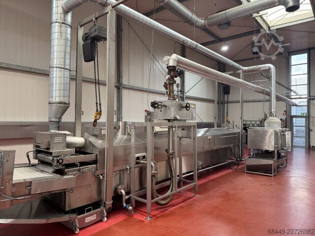 ナッツ用フライ・冷却ライン GEA-CFS Complete Frituur- en Koellijn voor noten