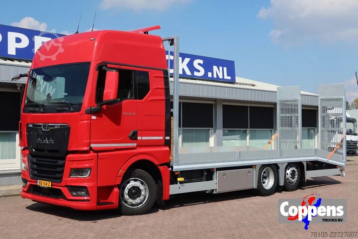 Dostavno vozilo za prijevoz automobila MAN TGX Oprijwagen Full air 6x2