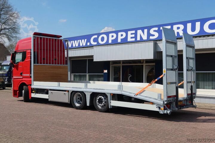Dostavno vozilo za prijevoz automobila MAN TGX Oprijwagen Full air 6x2