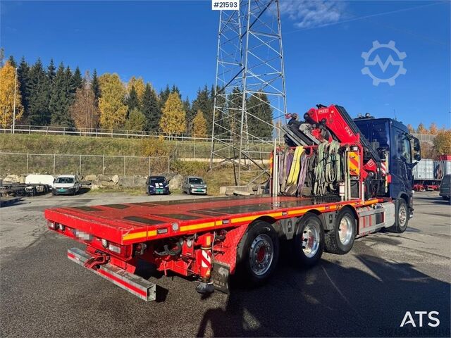 Kamion kran Volvo FH540 Combi truck w/ 54 t/m Fassi crane w/ Jib and