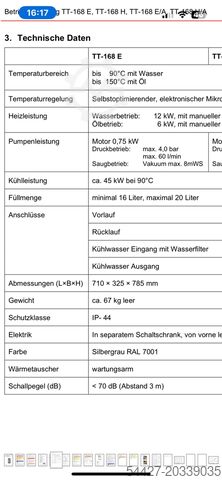 Temperature control unit Tool-Temp TT-168